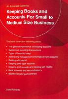 Keeping Books And Accounts For Small To Medium Size Business 1847169716 Book Cover