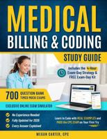 Medical Billing & Coding Study Guide: Learn to Code with Real Examples and Pass the CPC Exam on Your First Try B0H8Q1ZB7X Book Cover