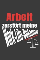 Work-Life-Balance Bullet Journal: 120 S. inkl. Jahresübersicht, Monatsplaner, Wochenplaner inkl. To-dos, Vision-Board, Habbit-Tracker, Future Log, ... dot grid, Punktraster, weiß (German Edition) 1670643433 Book Cover