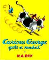 Curious George Gets a Medal 0395185599 Book Cover