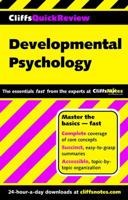 Developmental Psychology (Cliffs Quick Review) 0764586149 Book Cover
