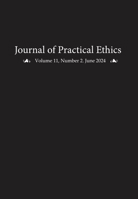 Journal of Practical Ethics, Vol. 11, No. 2 1607859041 Book Cover