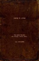 Verse to Voice - The Space Between - art. ecology. travel. poetry. 098798151X Book Cover