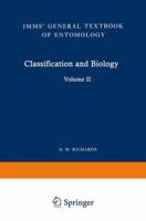 Imms General Textbook of Entomology: Volume 2: Classification and Biology 9401704740 Book Cover