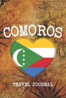 COMOROS: 6x9 Travel planner I Road trip planner I Dot grid journal I Travel notebook I Travel diary I Pocket journal I Gift for Backpacker 167408031X Book Cover