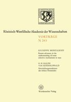 Recent Advances in the Understanding of Some Selective Mechanisms in Man. Entwicklungstendenzen Der Fruhen Hominiden: 222. Sitzung Am 6. Februar 1974 in Dusseldorf 3531082434 Book Cover