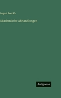 Akademische Abhandlungen (German Edition) 3563125252 Book Cover