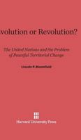 Evolution or Revolution? 0674729978 Book Cover