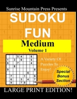 Sudoku Fun: Medium Volume 1 B08HTDW2BJ Book Cover