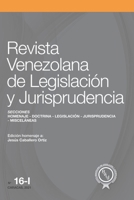 Revista Venezolana de Legislación y Jurisprudencia N.º 16-l B0979LM9L8 Book Cover