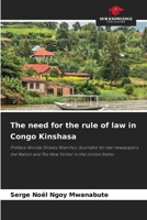The need for the rule of law in Congo Kinshasa 6207365208 Book Cover