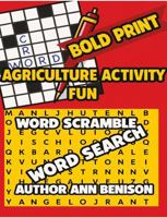 Agriculture Activity Fun Crossword Puzzles and More B0G43LYTJH Book Cover