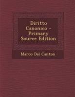 Diritto Canonico 1142854361 Book Cover
