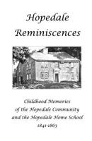 Hopedale Reminiscences 0972501746 Book Cover