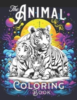 The Animal Coloring Book B0CNQB9Y22 Book Cover