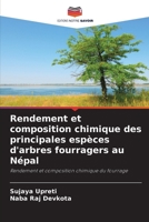 Rendement et composition chimique des principales espèces d'arbres fourragers au Népal (French Edition) 6208046777 Book Cover
