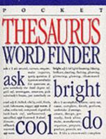Thesaurus Word Finder (Pocket dictionary) 1856055027 Book Cover