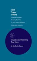 Toward Social Reporting: Next Steps 0871544873 Book Cover