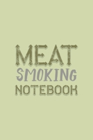 Meat Smoking Notebook: The Must-Have Meat Smoking Accessories For Pitmasters Smokers; Blank Meat Smoking Recipe Log; Blank Pitmaster Cookbook; Meat ... Barbecue Notebook; Funny BBQ Log Book 1670998002 Book Cover