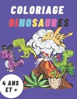 Coloriage DINOSAURES: 40 dinosaures originaux et amusants à colorier B08L4FL7NZ Book Cover