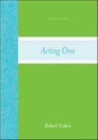 Acting One 1559349409 Book Cover