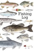 Fishing Log: A Kids Fishing Log 1719305560 Book Cover