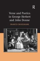 Verse and Poetics in George Herbert and John Donne 1138379654 Book Cover