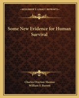 Some New Evidence for Human Survival 0766181251 Book Cover