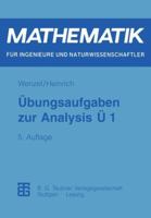 Ubungsaufgaben Zur Analysis U 1 3815420997 Book Cover