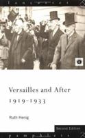 Versailles and After (Lancaster Pamphlets) 0415127106 Book Cover