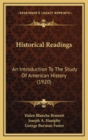 Historical Readings 116467112X Book Cover