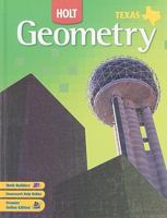 Holt Texas Geometry 0030416620 Book Cover