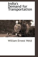 India's Demand for Transportation 1355164311 Book Cover