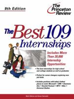 Best 109 Internships, 9th Edition, The (Career Guides) 0375763198 Book Cover