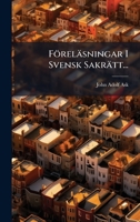 Föreläsningar I Svensk Sakrätt... 1024544664 Book Cover