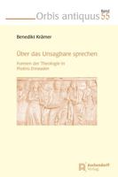 Uber Das Unsagbare Sprechen: Formen Der Theologie in Plotins Enneaden 3402144654 Book Cover