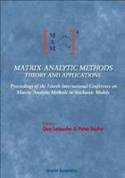 Matrix-Analytic Methods 9812380515 Book Cover