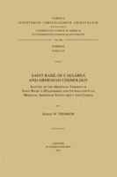 Saint Basil of Caesarea and Armenian Cosmology: A Study of the Armenian Version of Saint Basil's Hexaemeron and Its Influence on Medieval Armenian Views about the Cosmos 9042926287 Book Cover
