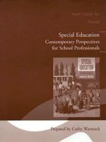 Study Guide for Special Education: Contemporary Perspectives for School Professionals 0205439357 Book Cover