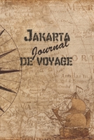Jakarta Journal de Voyage: 6x9 Carnet de voyage I Journal de voyage avec instructions, Checklists et Bucketlists, cadeau parfait pour votre s�jour en Jakarta et pour chaque voyageur. 1699189552 Book Cover