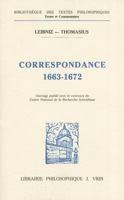 Gottfried Wilhelm Leibniz: Correspondance Avec Thomasius 2711611450 Book Cover