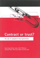 Contract or Trust?: The Role of Compacts in Local Governance 1861343795 Book Cover