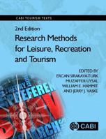 Research Methods for Leisure, Recreation and Tourism (CABI Tourism Texts) 1845937635 Book Cover