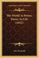 The World as Power 818598817X Book Cover