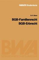 Bgb - Familienrecht, Bgb - Erbrecht 3409021795 Book Cover