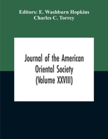 Journal Of The American Oriental Society 9354189784 Book Cover