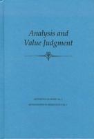 Analyse und Werturteil 0918728207 Book Cover
