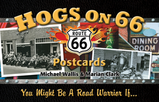 Hogs on 66 Postcards 1571781854 Book Cover