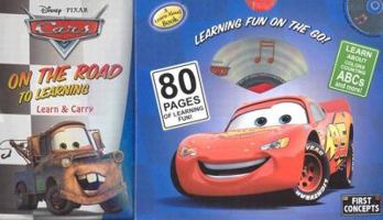 Cars on the Road to Learning with CD (Audio) (Disney Learn & Carry) 1590695003 Book Cover