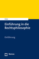 Einfuhrung in Die Rechtsphilosophie 3848758245 Book Cover